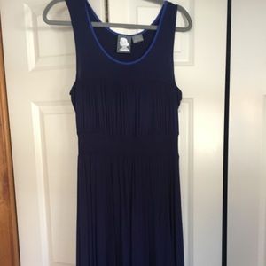 Anthropologie High-low cotton dress